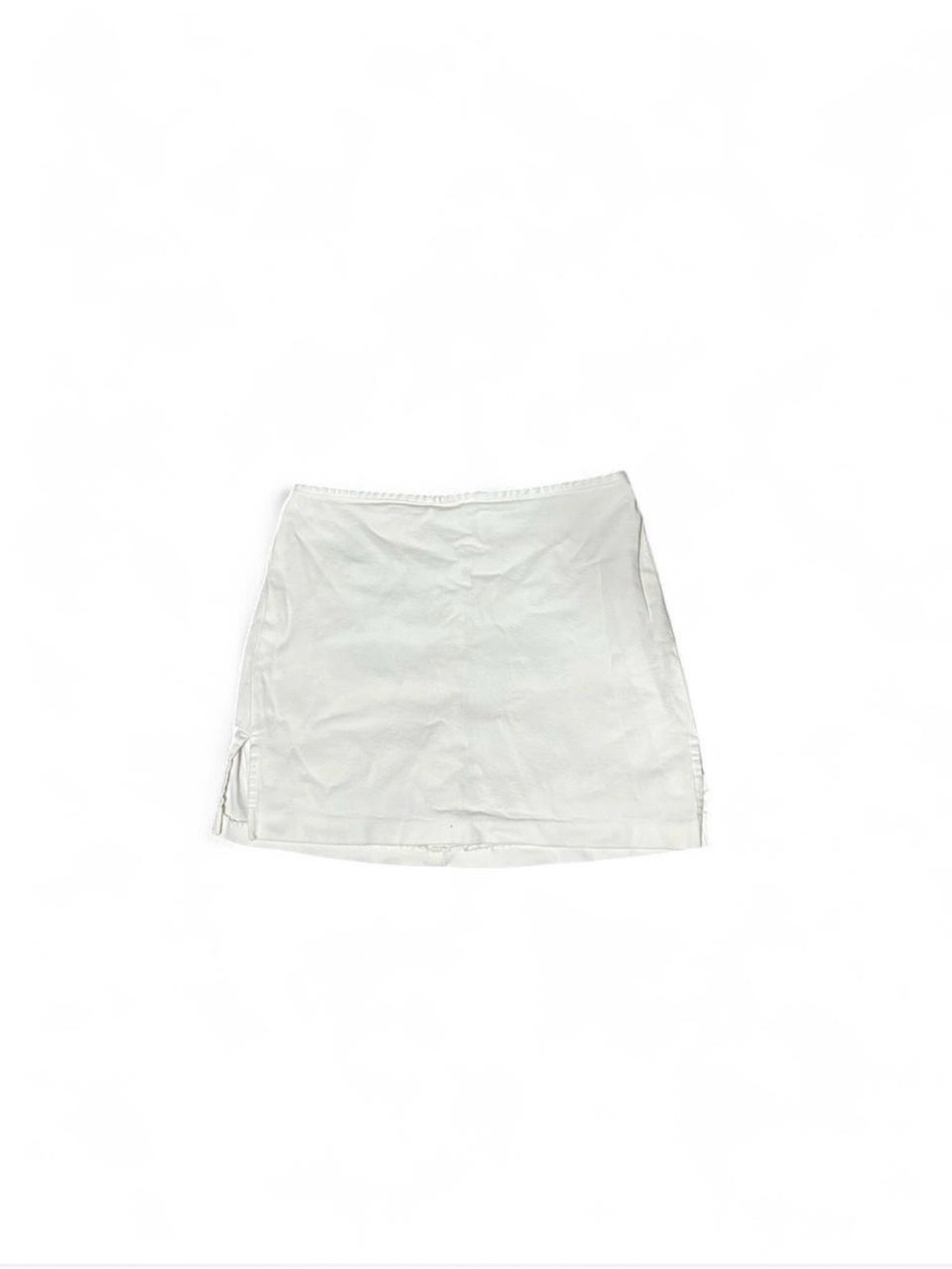 White size 10 skirt with back zipper